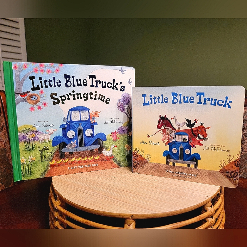 Little Blue Truck Board Book Set New